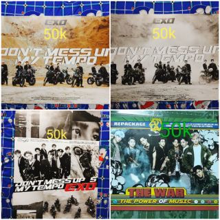 Poster Wanna One, EXO, JBJ