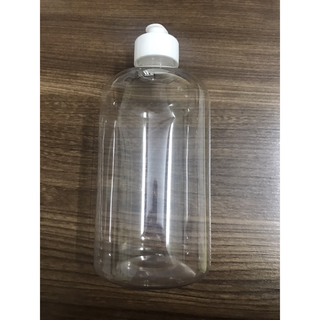 Chai pet 500ml thấp - 1 chai