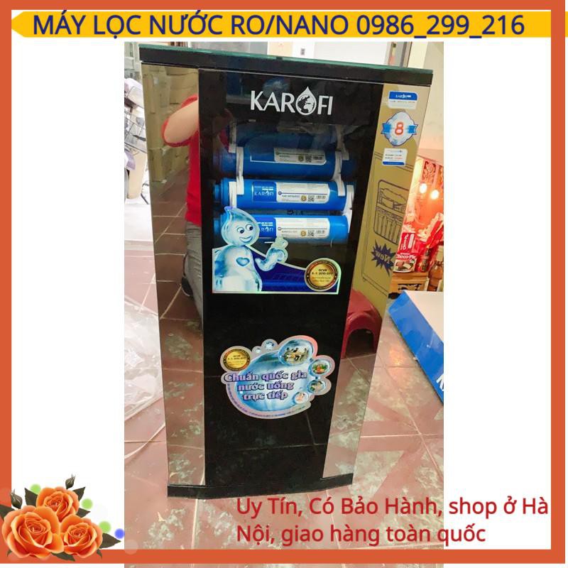 Máy lọc nước Karofi 8 cấp KT - ERO80 ♥ Máy Karofi 8c có tủ ( Sản phẩm chính hãng bảo hành toàn quốc)