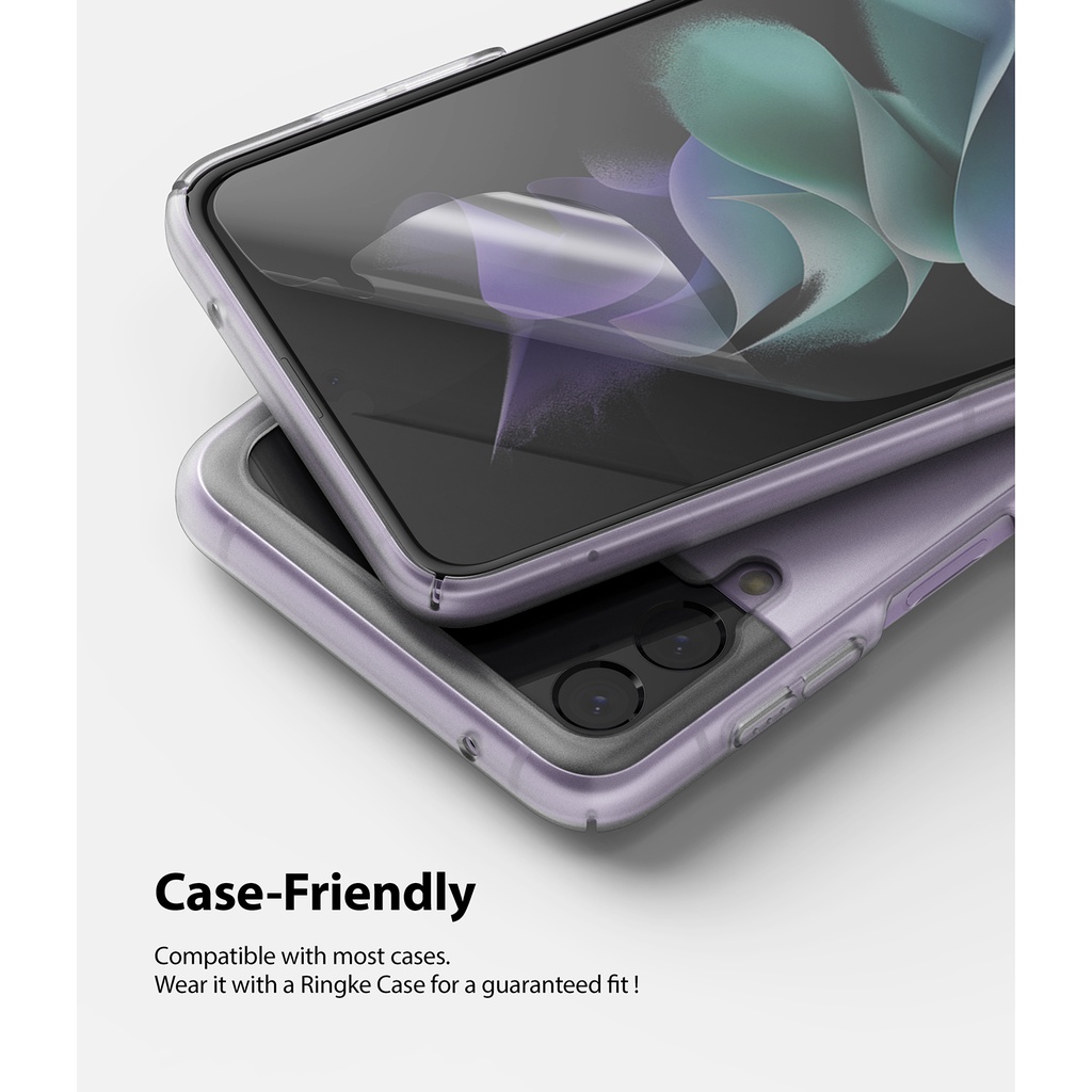 Miếng Dán RINGKE Bảo Vệ Màn Hình Hd Trong Suốt Cho Galaxy Z Flip 3