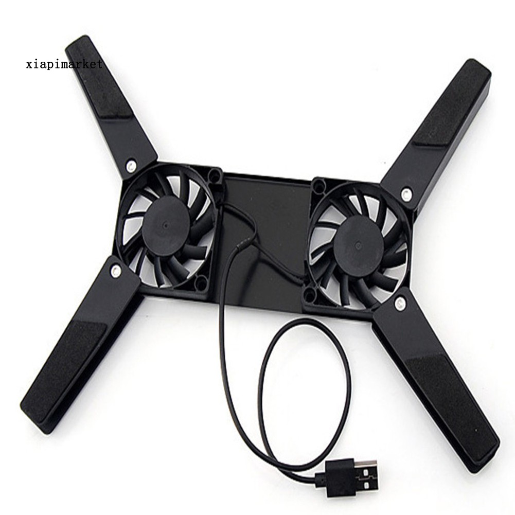 Quạt Tản Nhiệt Làm Mát Hai Đầu USB Không Ồn Cho PC Laptop