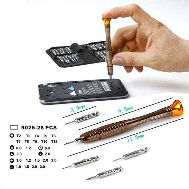 Bộ Tua Vít Đa Năng Tua Vít 25 Đầu Trong 1 Screwdriver