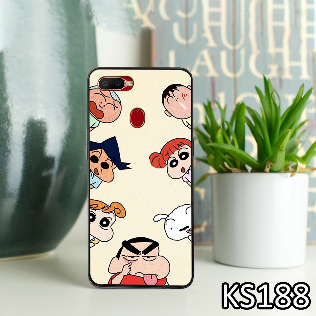 [SIÊU ƯU ĐÃI] Ốp lưng Oppo A1K/A3S/A5S/A7/A12 in hình CẬU BÉ SHIN siêu đẹp, độc, lạ_KINGSTORE.HN_Ốp lưng điện thoại