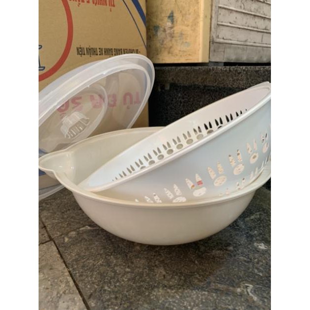 Rổ nắp 2128 nhựa Việt Nhật