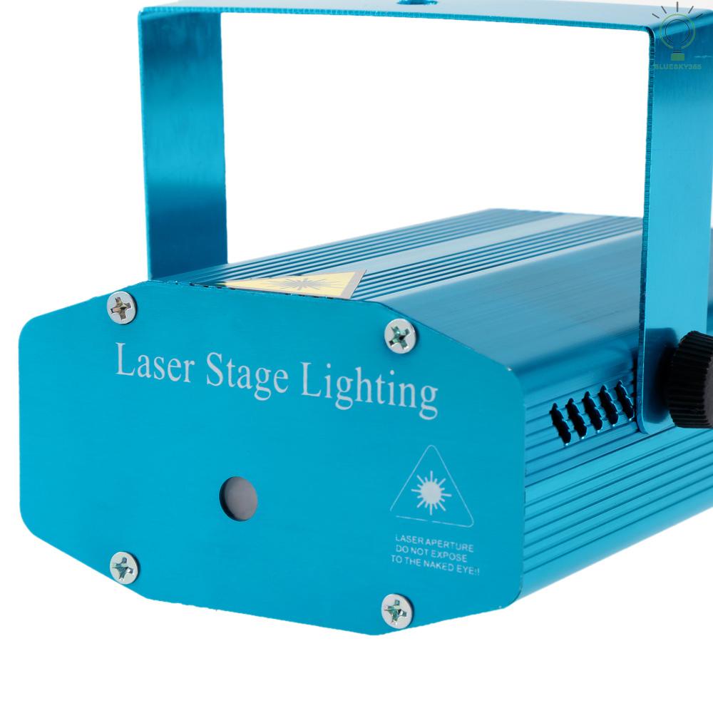 Đèn Led Laser Mini Tạo Hiệu Ứng Sân Khấu Màu Đỏ Và Xanh Lá Điều Chỉnh Giọng Nói Ac110-240V