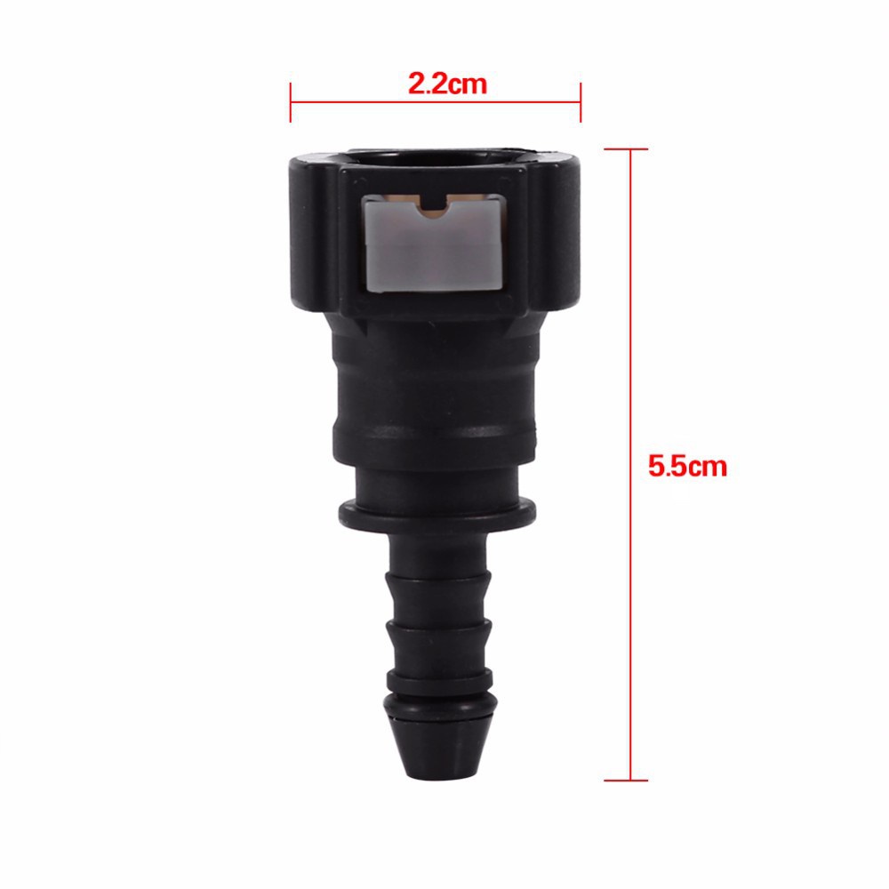 Gofidin Nối Ống Nhiên Liệu 8mm 9.89 Màu Đen Tháo Gỡ Nhanh Tiện Dụng Cho Xe Hơi