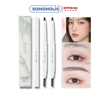 Chì kẻ mày hai đầu nội địa trung vân đá  lâu trôi Lameila Somoholic CKM1