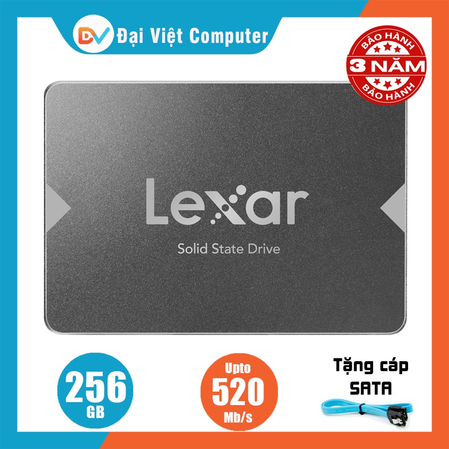 Ổ Cứng SSD Lexar 512GB 256GB 120GB NS10/NS100 2.5 inch SATA III thương hiệu USA