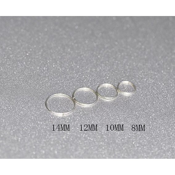 SLIM HOOP EARRING Khuyên Tai Titan Tròn Nam Nữ không gỉ không dị ứng unisex bts