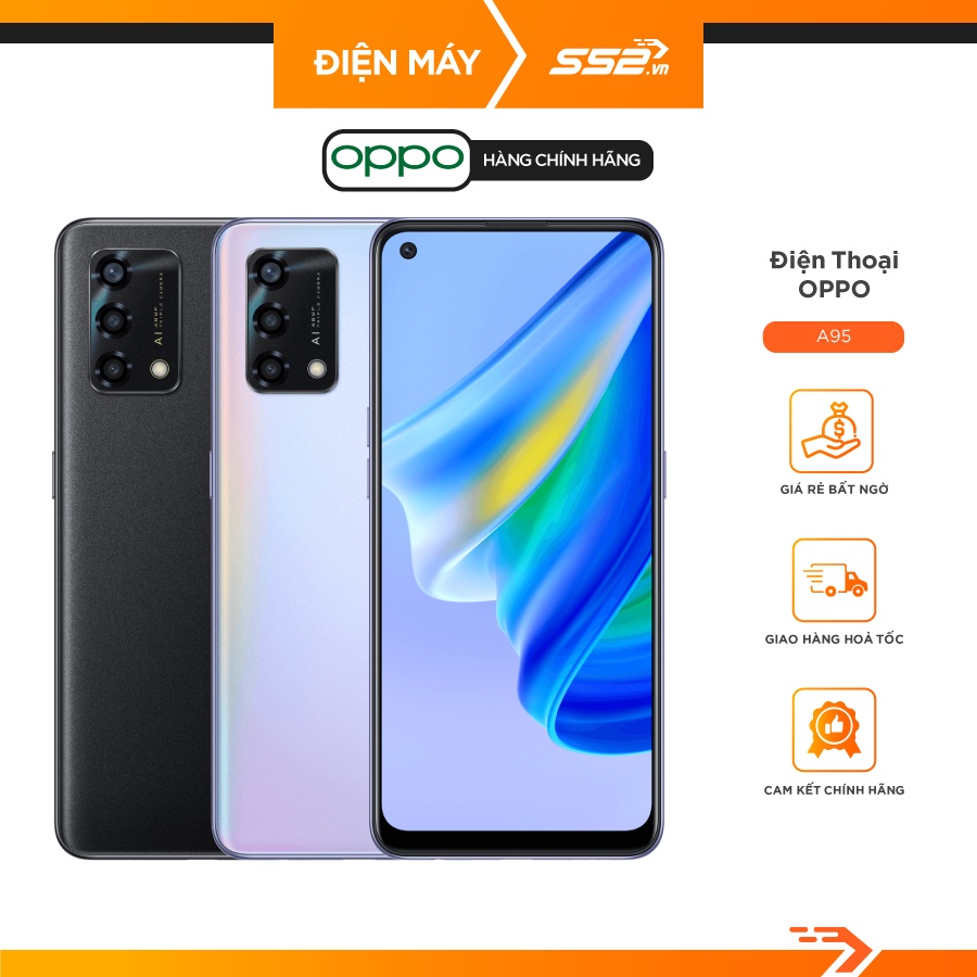 Điện thoại Oppo A95 - RAM 8GB/SẠC NHANH PIN KHỦNG- Bảo Hành Chính Hãng
