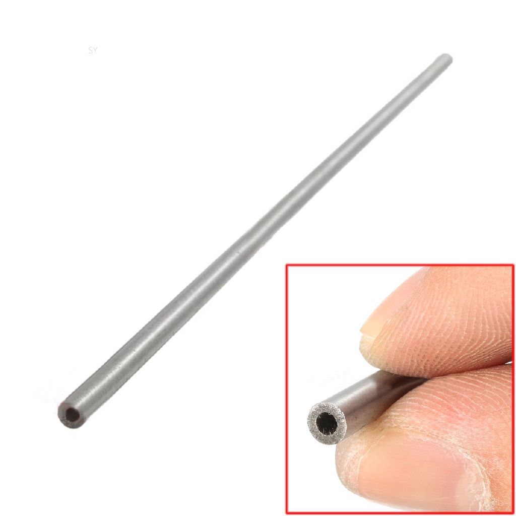 1pc New 4mm X 2mm X 250mm Silver Stainless Steel Capville