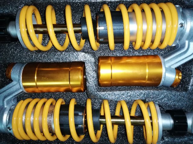 Phuộc sau ohlins giả zin, phuộc thái giả zin loại 1 lắp sirius wave dream, hàng y hình đúng hàng loại 1