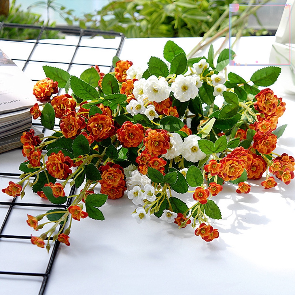 Bó Hoa Nhân Tạo Bằng Vải Đa Năng Trang Trí Nhà Cửa