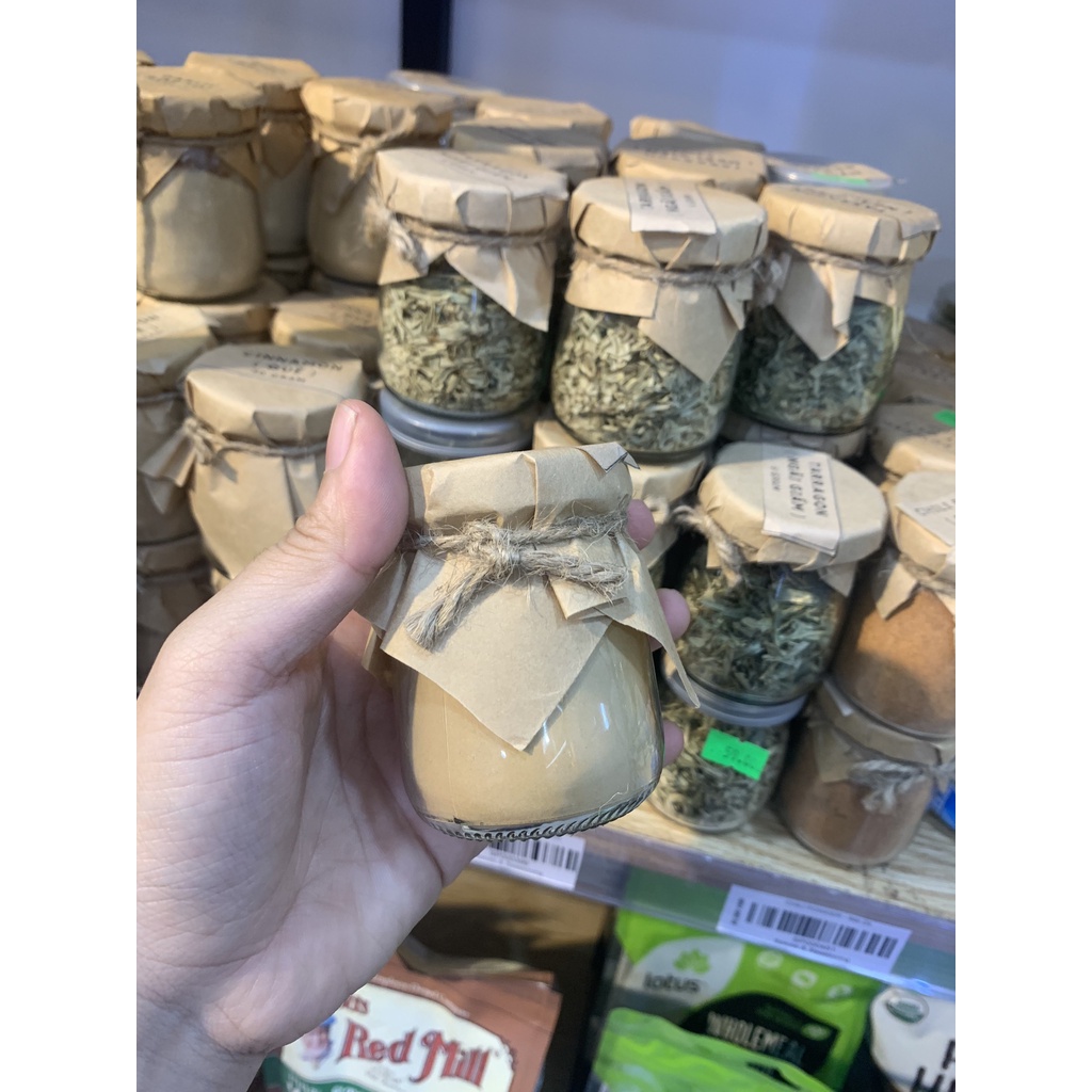 Gia Vị Nguyên Chất Nêm Nếm Lá Nguyệt Quế, Ngò Tây, Hương Thảo, Bột Tỏi, Quế, Ngãi Giấm, Bột Ơt, Húng Quế Hũ 50g