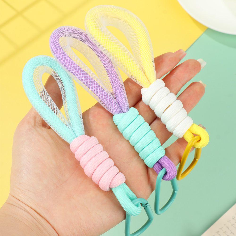Myron Móc Điện Thoại Ngắn Dây Bện Dễ Thương Thời Trang Cho Móc Khóa Quần Áo Túi Xách