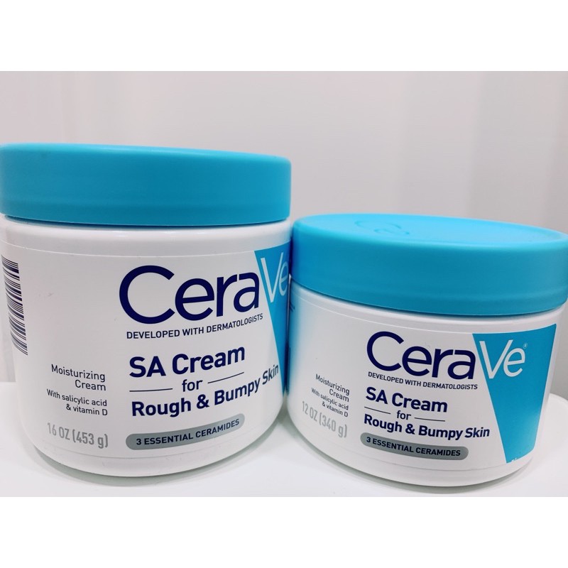 Kem dưỡng CeraVe SA Cream Rough &amp; Bumpy Skin