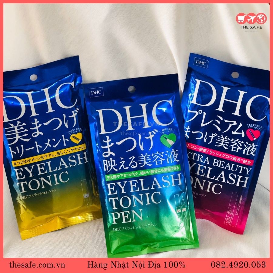 Dưỡng Mi DHC Eyelash Tonic 6.5ml Tinh chất dưỡng lông mi cong dài mượt hàng Nhật