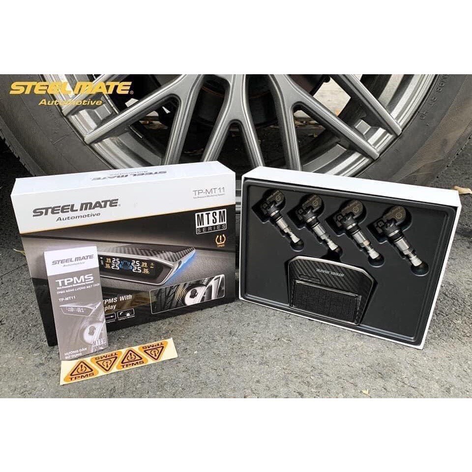 Cảm biến áp suất lốp Steel Mate MT11 và MT11 Pro chính hãng bảo hành 3 năm.