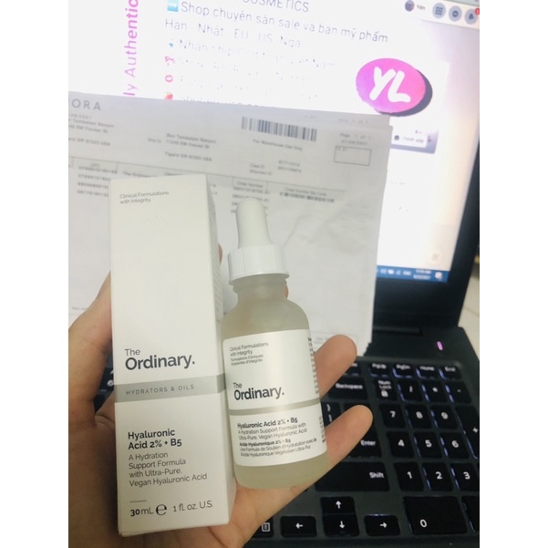 -The Ordinary - Hyaluronic Acid  2% + B5 - siêu cấp nước phục hồi dưỡng ẩm cho da