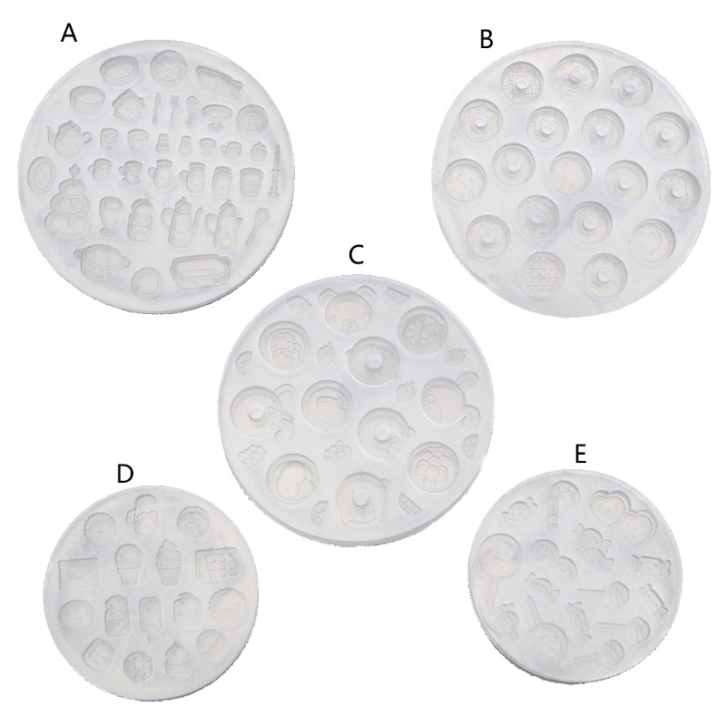 Khuôn Silicone Làm Kẹo Mút Bằng Epoxy Resin Diy