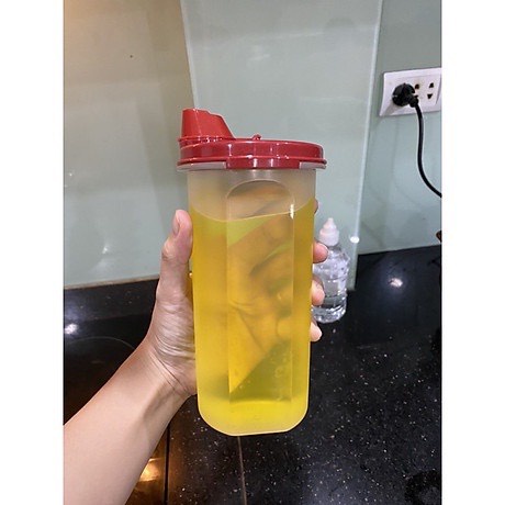 Bình đựng dầu, nước mắm, nước tương, mật ong Tupperware 650ml - Hàng chính hãng - Bảo hành trọn đời - Nhựa nguyên sinh