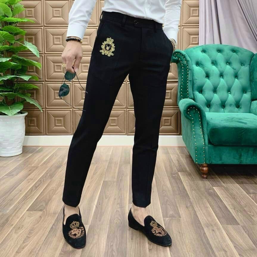 6 màu Quần Tây Kaki Nam Hàn Quốc ống Côn Dáng Ôm ( mặc kèm áo sơ mi trắng cực đẹp ) | BigBuy360 - bigbuy360.vn