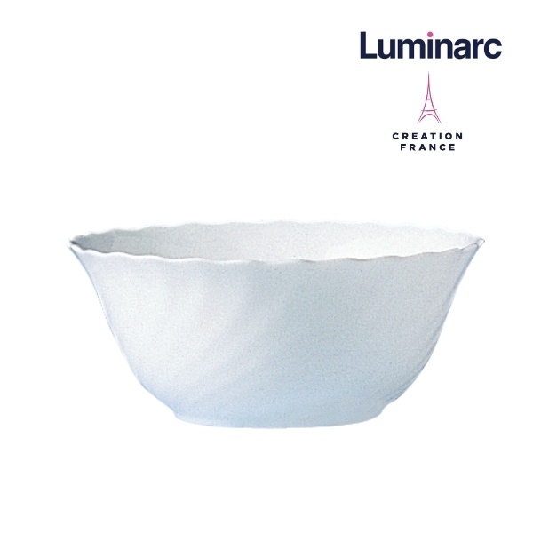 Bộ 6 Tô Thuỷ Tinh Luminarc Trianon Trắng 18cm- LUTRN3651