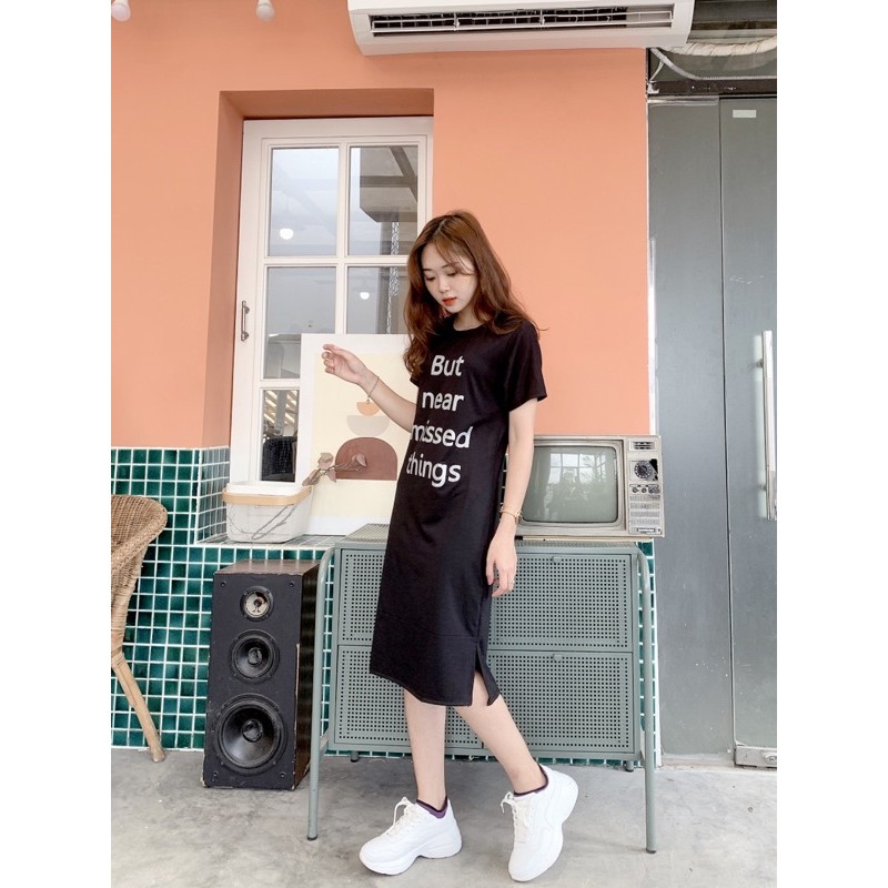 Ảnh thật: Váy xuông Midi cotton năng động IMES SHOP | BigBuy360 - bigbuy360.vn