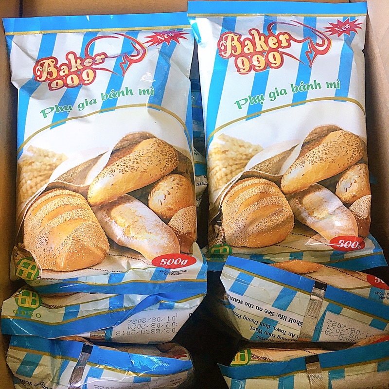[ Xả Kho ] Phụ gia bánh mì Baker 999 500g [date 8/2022]