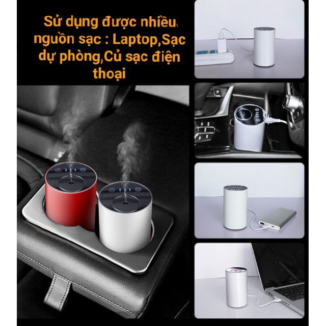 Máy Khuếch Tán Tinh Dầu Có Pin Tích Điện, Máy Xông Tinh Dầu Trực Tiếp Không Dùng Nước.