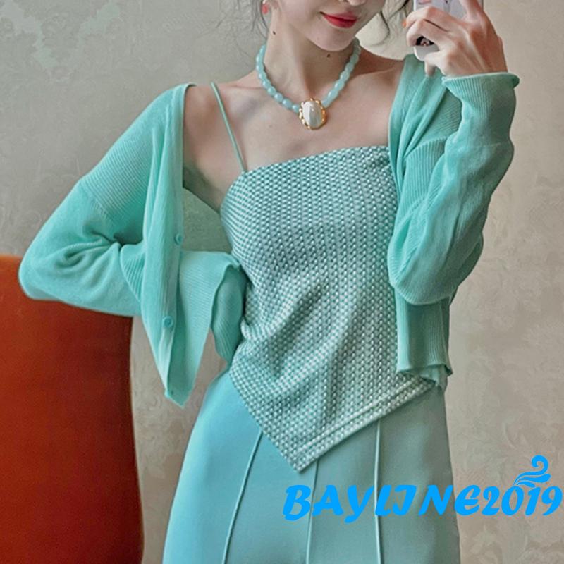 Áo Hai Dây Họa Tiết Ca Rô Thời Trang Dành Cho Nữ