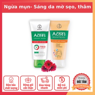 Sữa Rửa Mặt ACNES Chăm Sóc Da, Ngừa Mụn, Trắng Da 100g