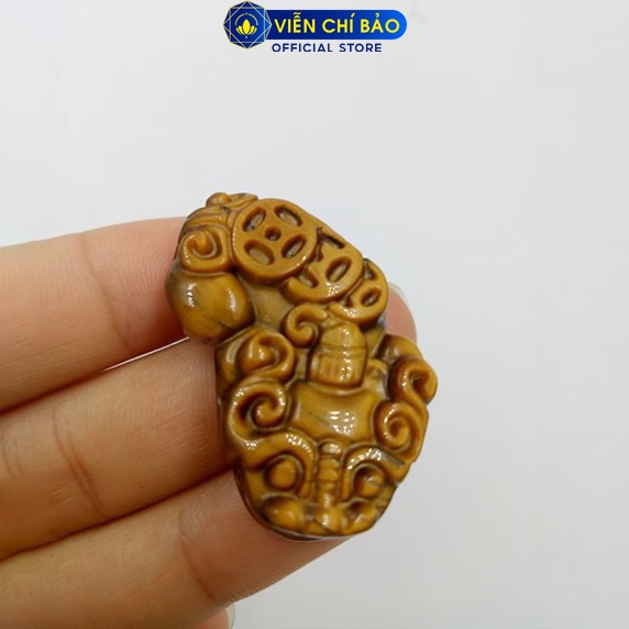 Mặt dây chuyền đá mắt hổ phong thủy Tỳ Hưu chất liệu đá tự nhiên thời trang phụ kiện trang sức Viễn Chí Bảo M200116