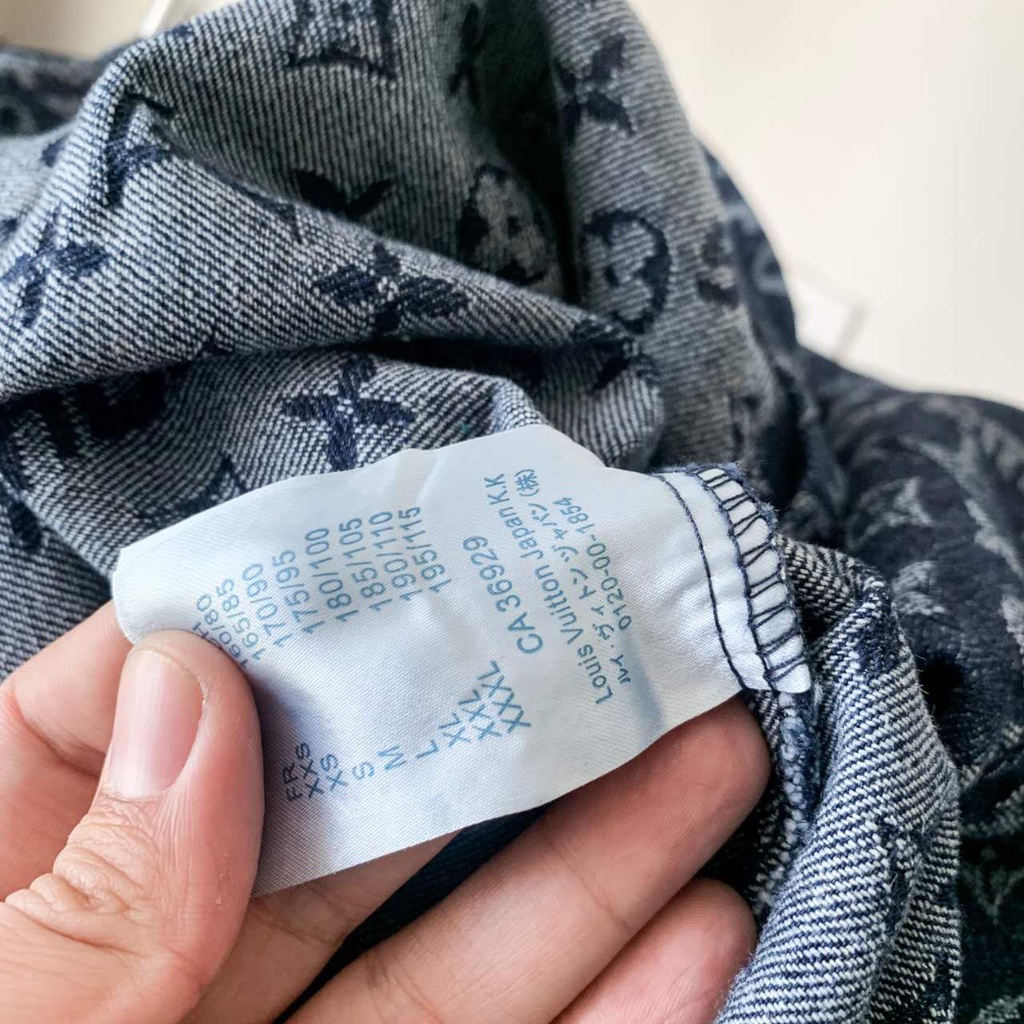 Áo sơ mi bò nam thời trang cao cấp Louis Vuitton LV phong cách trẻ trung, thời thượng