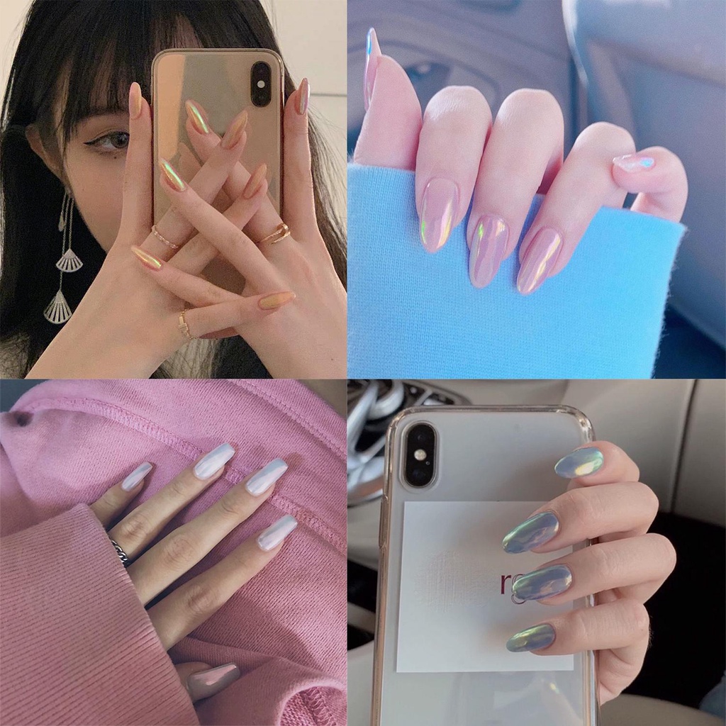 Hộp 24 Móng Tay Giả Che Phủ Toàn Diện Thời Trang Cho Nữ