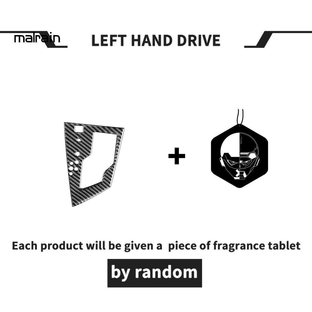 Miếng Dán Bảng Điều Khiển Cần Số Bằng Sợi Carbon