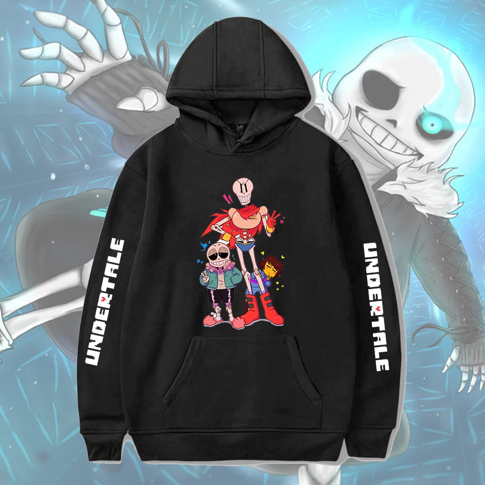 [HOT] Áo nỉ hoodie Sans & Papyrus cưc chất siêu ngầu