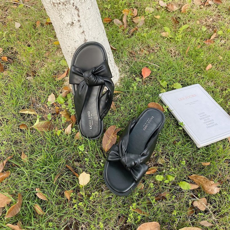 [ Mã 66CBSALE giảm 30K đơn 200K] Xăng đan Nữ Đế Bệt Mũi Tròn Quai Chéo Thời Trang | BigBuy360 - bigbuy360.vn