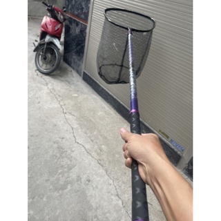 Vợt câu đài săn hàng MC tím , có lẻ cán cứng 20h