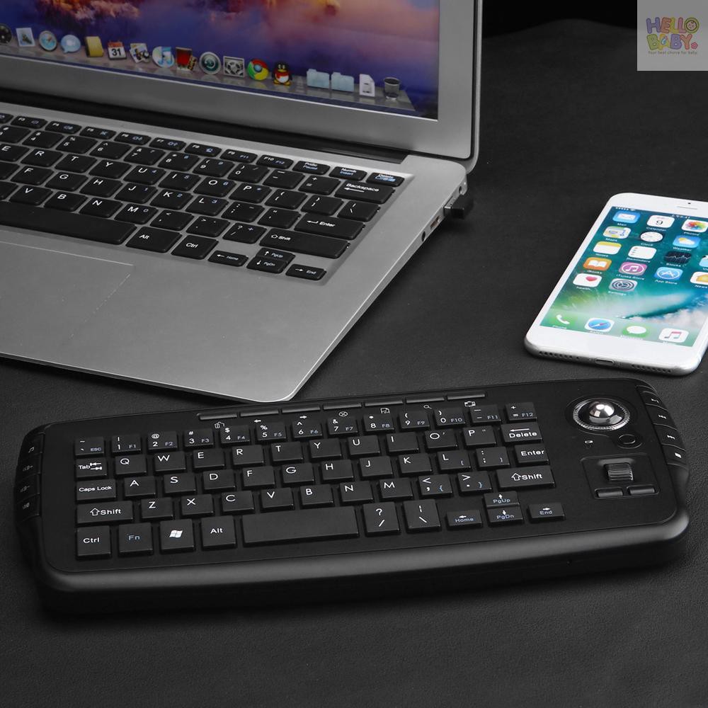 Bàn Phím Không Dây E30 2.4ghz Tích Hợp Chuột Bay Cho Android Tv Box Pc Notebook