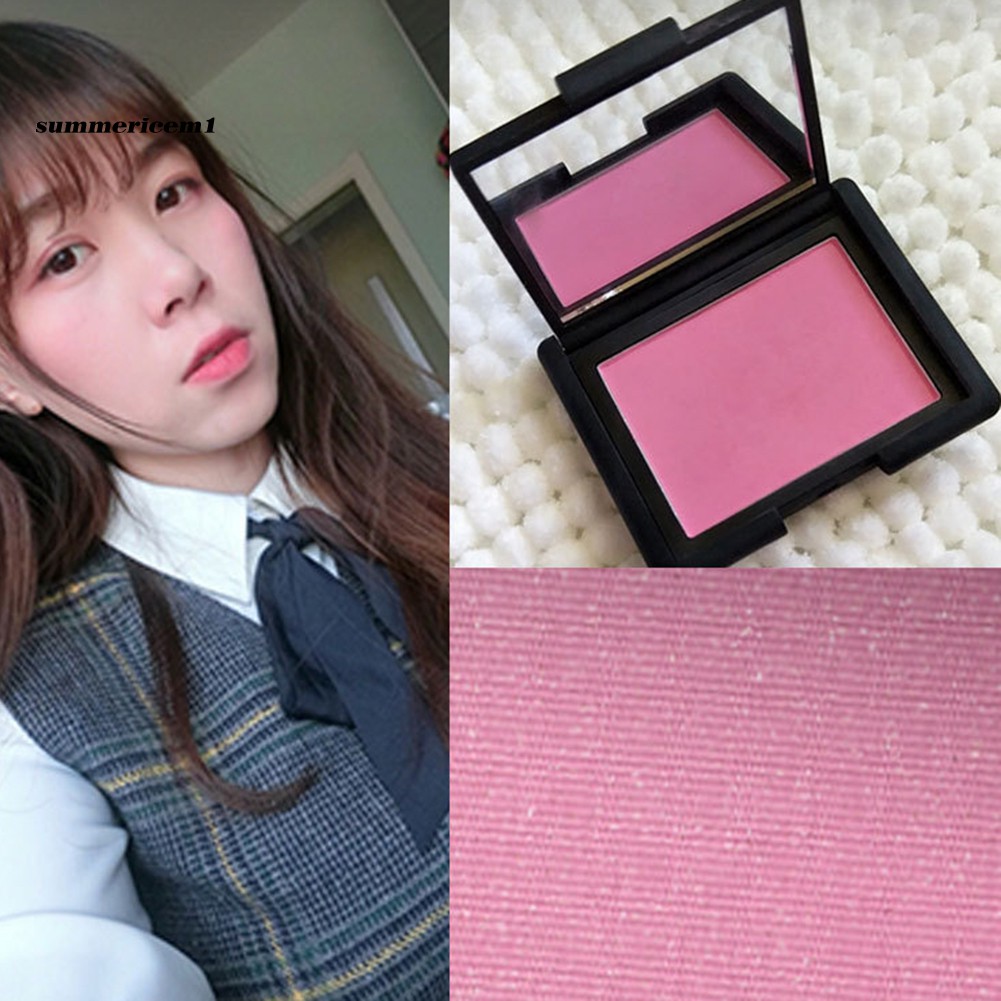 (hàng Mới Về) Phấn Má Hồng Kimuse Chống Thấm Nước Lâu Trôi Có Gương