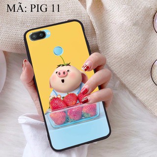 Ốp lưng Realme 2 Pro viền dẻo TPU BST Lợn Tết