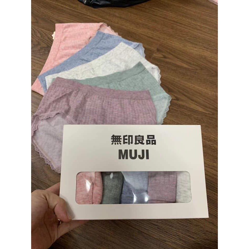 Quần chip muối tiêu nâng mông MUJI kháng khuẩn xuất Nhật