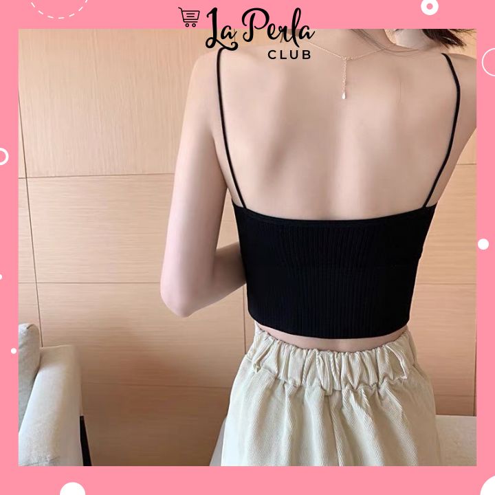 Áo Bra Nữ Cotton Tăm Kiểu Cúp Ngực Lưng Khoét Sâu Siêu Sexy Mẫu 377