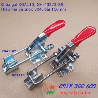 Khóa gài GH-40323-SS chất liệu Inox 304/Thép chiều dài 110mm - KGA110