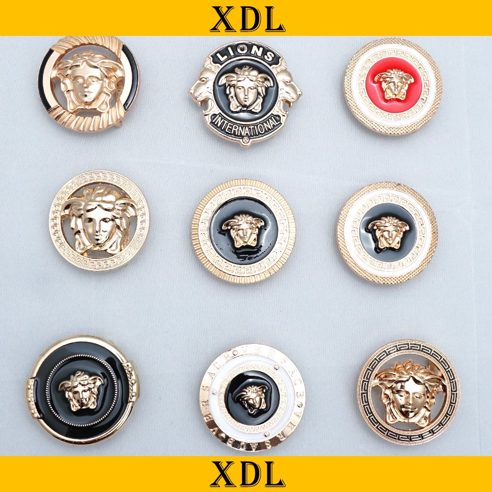 Đầu khóa cài thắt lưng nam, mặt cài vesace, hình tròn kích cỡ 4cm gồm 2 màu