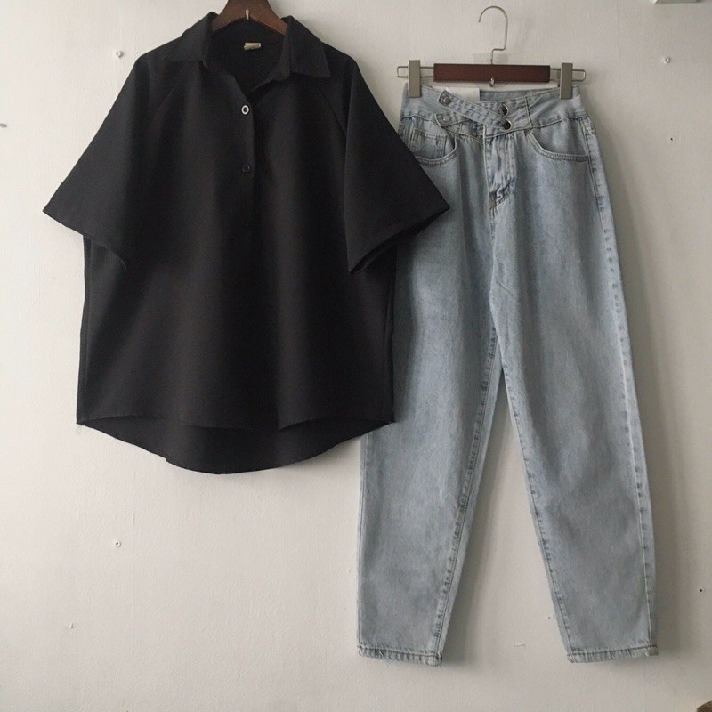 [ẢNH THẬT ĐỘC QUYỀN REPLEI1986] Quần jeans baggy 106