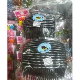 12 xược cài tóc đá nhựa (1 vỉ)