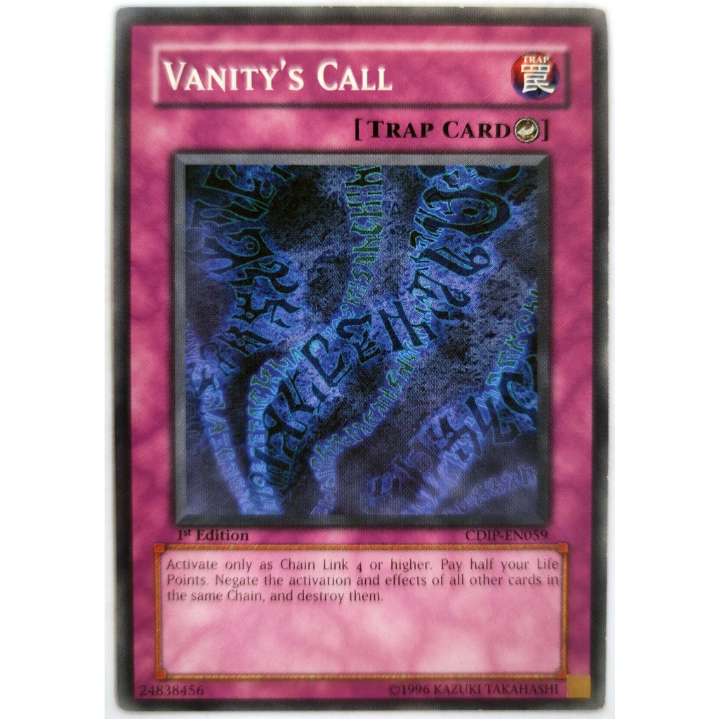 [Thẻ Yugioh] Vanity's Call |EN| Common
