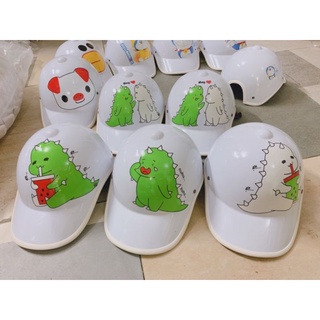 Mũ bảo hiểm lưỡi trai cute
